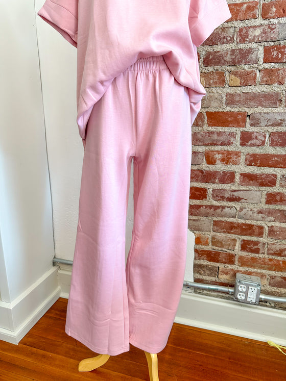 Carmen Casual Pull On Pants - Blush-PANTS-Carolyn Jane's Jewelry