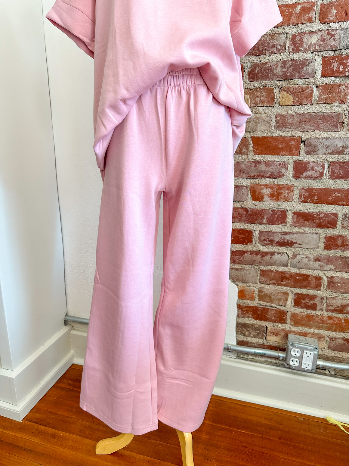 Carmen Casual Pull On Pants - Blush-PANTS-Carolyn Jane's Jewelry