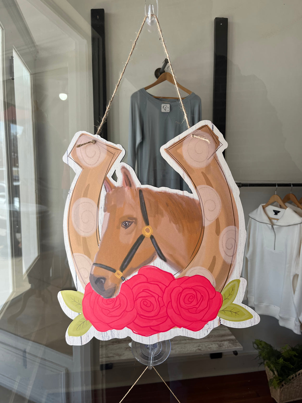 Derby Run For The Roses Door Hanger Sign-Door hanger-Carolyn Jane's Jewelry