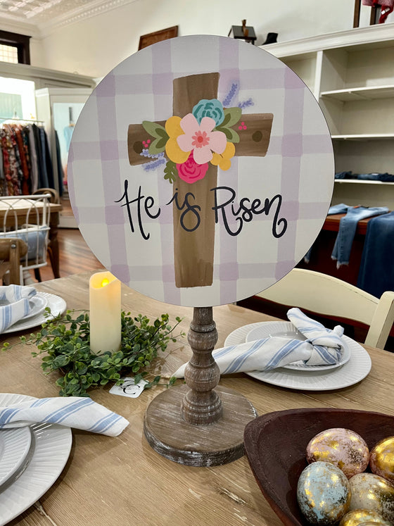 He is Risen Topper Sign-Topper-Carolyn Jane's Jewelry