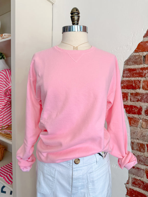 The Casual Jane Pink Sweatshirt-Carolyn Jane's Jewelry