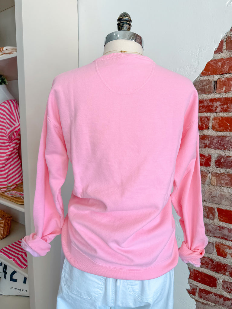 The Casual Jane Pink Sweatshirt-Carolyn Jane's Jewelry