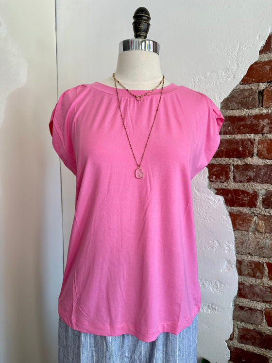 The Little Hot Pink Top-Top-Carolyn Jane's Jewelry