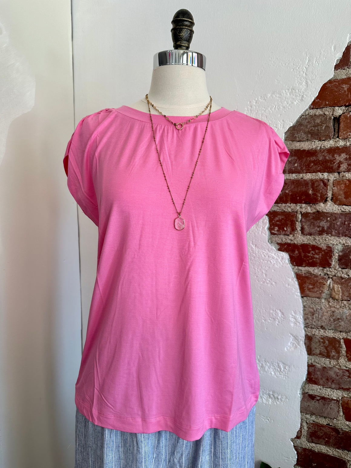 The Little Hot Pink Top-Top-Carolyn Jane's Jewelry