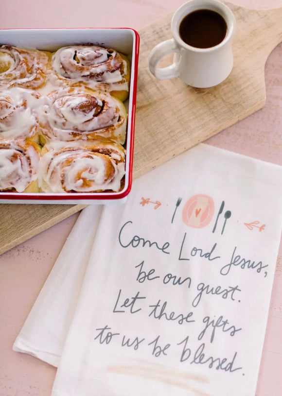 Come Lord Jesus - Flour Sack Towel-Carolyn Jane's Jewelry