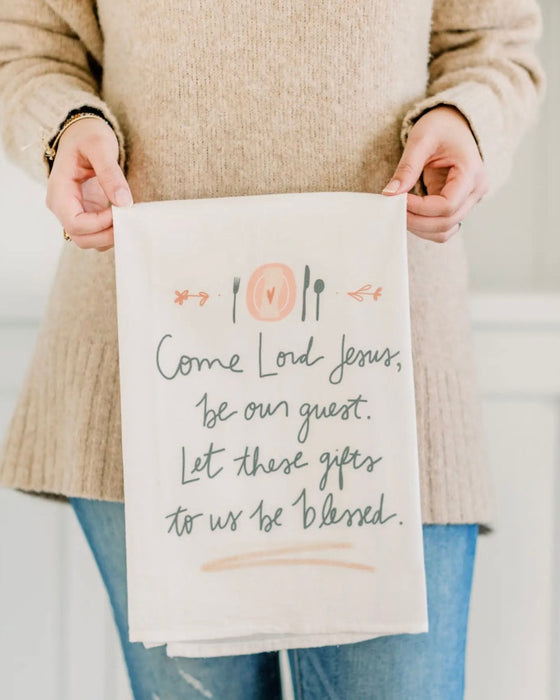 Come Lord Jesus - Flour Sack Towel-Carolyn Jane's Jewelry