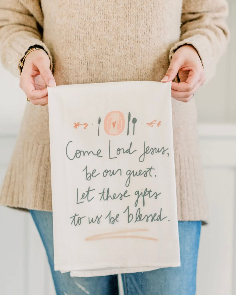 Come Lord Jesus - Flour Sack Towel-Carolyn Jane's Jewelry