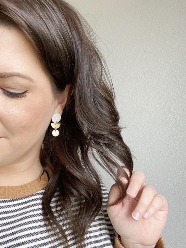 Jango Studs in Natural-Carolyn Jane's Jewelry