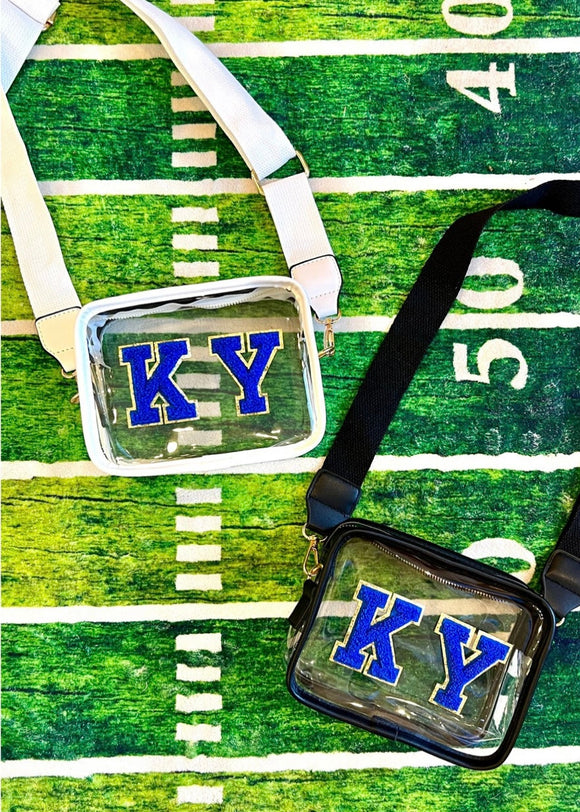 KY Clear Gameday Stadium Crossbody Bag-Handbag-Carolyn Jane's Jewelry