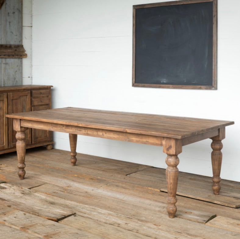 Pine Farmhouse Table-Table-Carolyn Jane's Jewelry